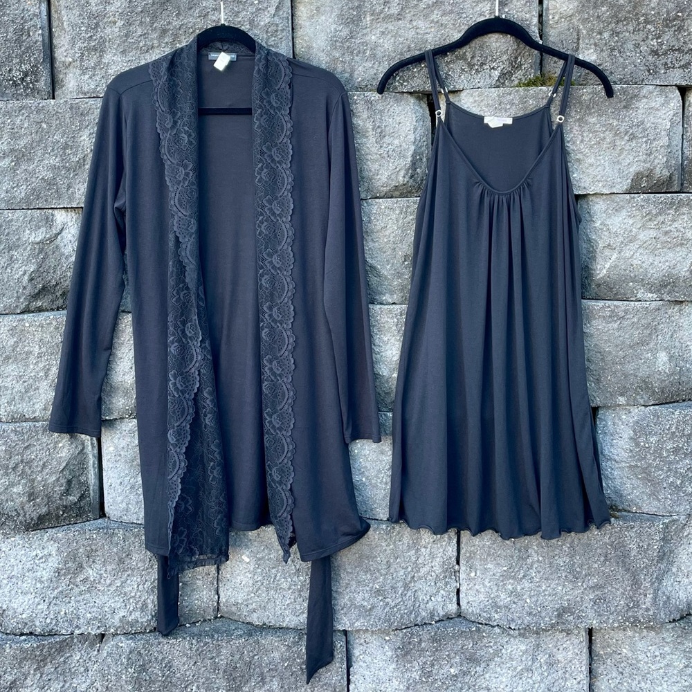 NWOT Samantha Chang Baby Doll & Robe Set